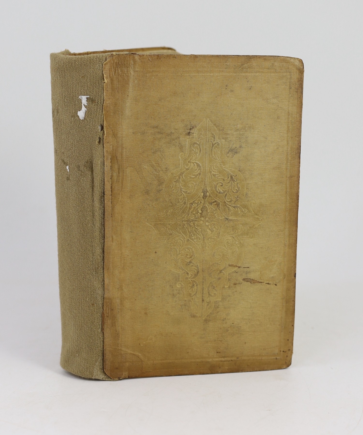 Forbes, Frederick E. - Five Years in China, 8vo, original cloth, front fly leaf inscribed’’To the Drawing Room Winkfield Place” [near Windsor], replacement fabric spine, with coloured portrait frontis, Richard Bentley, L